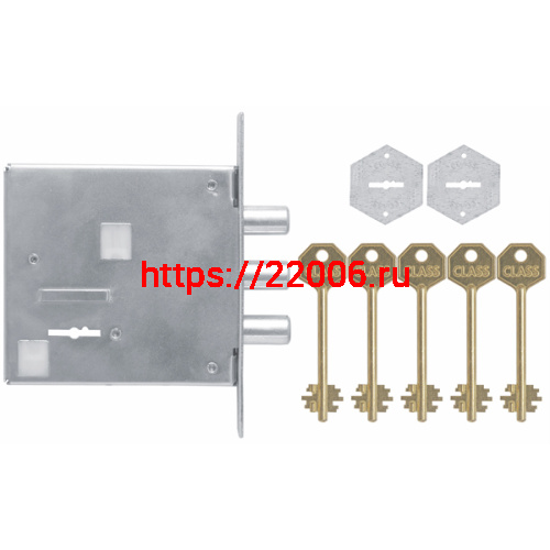Замок Class (Класс) врезной сувальдный VE, 5 кл. фото 2