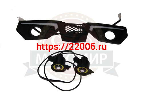 Облицовка в сбор с фарами на детский электрический АТВ RATCHET (6)