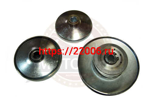 Вариатор TAV2 30, на вал 19, в комплекте 2 шкива, КЛИНОВОЙ (вариатор-19.05мм, ведомый диск -19.05мм)