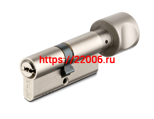 Цилиндровый механизм Kale kilit (Кале килит) с вертушкой 164 OBS SCE/100 (45+10+45) mm никель 5 кл. new фото 4