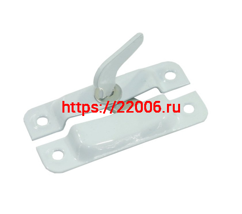 Завертка накладная ЗФ2 пол. белый