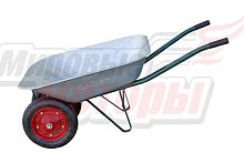 Тачка садово-строительная 2колеса 3,00-8" грузоподъем. 170кг, обьем 65л ТЕХПРОМ WB7402S