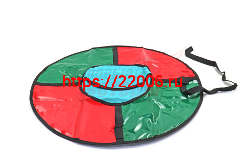 Тюбинг 85см "Ватрушка" ЭКОНОМ ТЕНТ с лепестками СВ-тп-0,9