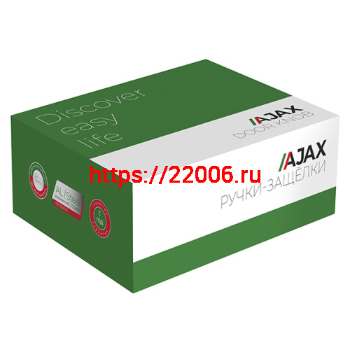 Ручка Ajax (Аякс) защелка DK610 CP-ET (6010 CP-E) (кл./фик.) хром фото 2