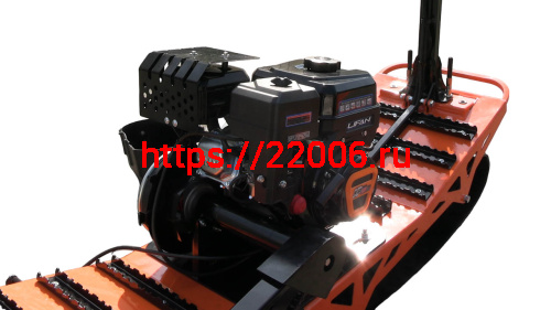 Мотосноуборд ИСКРА-2, вариатор TAV2-40, двигатель LIFAN KP230 8+ л.с., фара, тормоз фото 6