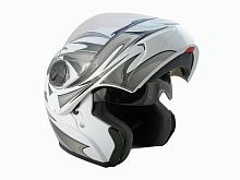 Мотошлем THH T-797 №2 white/ silver (M)