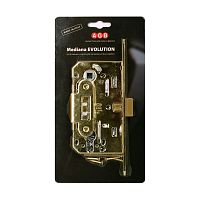 Корпус замка AGB (АГБ) под цилиндр MEDIANA EVOLUTION B01103.50.03.567 с отв. планкой B01000.13 (латунь)