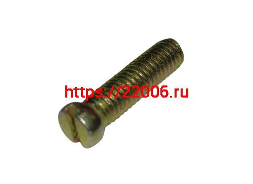 Винт М6х20 крышки картера Иж короткий, кожуха задней звезды фото 2