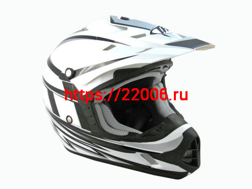 Мотошлем THH TX-12 №17 white/silver (S)