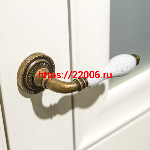 Ручка Armadillo (Армадилло) раздельная R.CL55.Silvia (Silvia CL1) OB/CRP-213 античная бронза/кракелюр фото 5