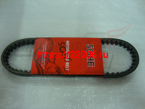 Ремень вариатора 750-16,8 Yamaha JOG(3AA) (улучшенное качество резины) SOHE Ремень вариатора 750-16,8 Yamaha JOG(3AA) (улучшенное качество резины) SOHE