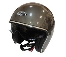 Шлем открытый COBRA EC H589, серый титан, размер S