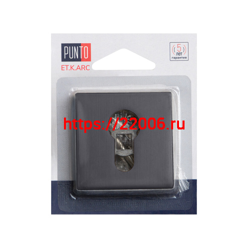 Накладка Punto (Пунто) под цилиндр ET.K.ARC.Q52 (ET ARC) GR-23 графит фото 2
