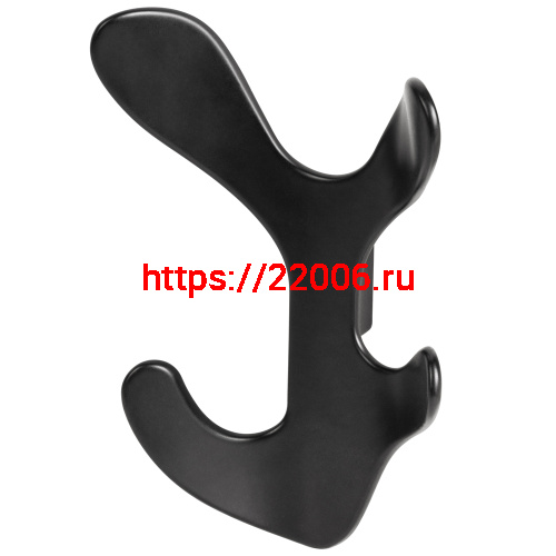 Крючок Ajax (Аякс) настенный MB-LM/K-005 BL черный Крючок Ajax (Аякс) настенный MB-LM/K-005 BL черный