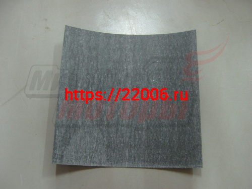 Паронит листовой маслобензостойкий ПМБ 1,5мм (0.5 м. х 0.5 м.)