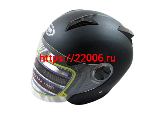 Мотошлем YM-616 черный матовый (XS)