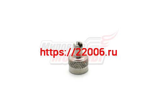 Колпачок золотника камеры (1 шт.) металл. Колпачок золотника камеры (1 шт.) металл.