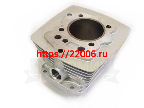 Цилиндр в сборе с поршнем CG200 см3 63,00мм 163FML (H104мм, h76мм, палец 15мм) ВАНЧАНГ фото 3