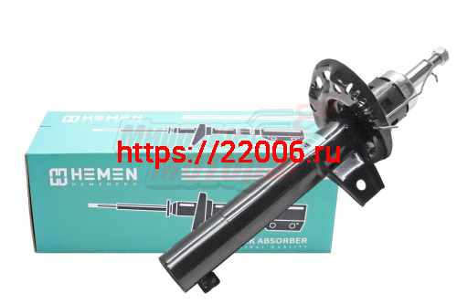 Амортизатор передний лев/прав HEMEN Octavia II 04-, Golf V 03-, Passat 05-, Yeti 09-,Leon II 05-(HSA026)