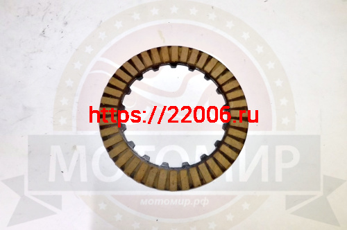 Диск сцепления 1P56 FMJ-2 ферридо круглый шлиц внутрь (Е6-6) (НАБОР) Диск сцепления 1P56 FMJ-2 ферридо круглый шлиц внутрь (Е6-6) (НАБОР)