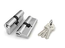 Цилиндровый Fuaro (Фуаро) механизм (100 CA/80) 1000CAKey80(35+10+35) CP хром 5Key