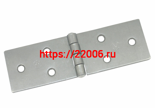 Петля карточная 128x40 цинк