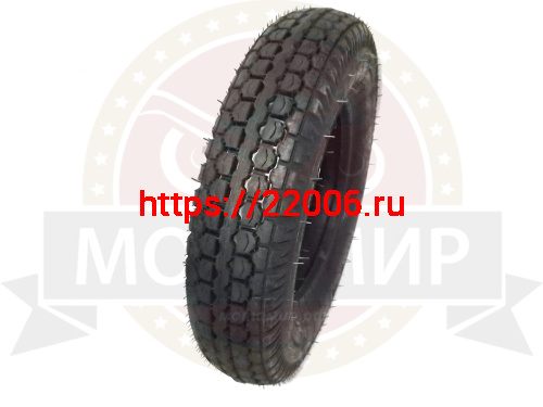 Покрышка  ПетроШина 10" К-96, 4.00-10 (110/100-10) с камерой, Муравей (НАБОР)