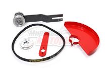 Насадка-болгарка (UM) к б/п HUSQVARNA (d180мм,болгарка, наждак) (коробка, инструкция) (шкив - 6зуб.)