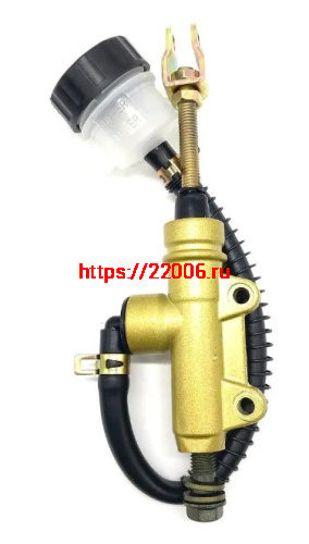 Тормозная машинка гидравлическая заднего тормоза TTR-250Rb с боченком золото Тормозная машинка гидравлическая заднего тормоза TTR-250Rb с боченком золото