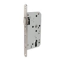 Замок Fuaro (Фуаро) врезной DD.INOX/C-55.72/R с роликовой защелкой (лиц.планка 20 мм)