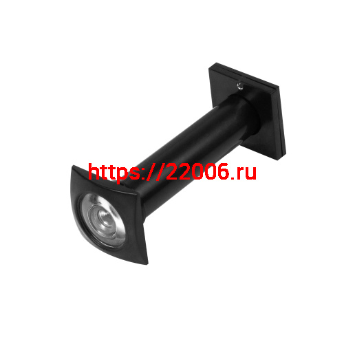 Глазок Ajax (Аякс) дверной, оптика пластик DVK-4/70-130 BL черный