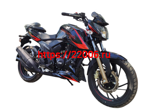 Мотоцикл TVS APACHE RTR 200 4V (Индия) (4х клапанный двигатель, 21 лс.)
