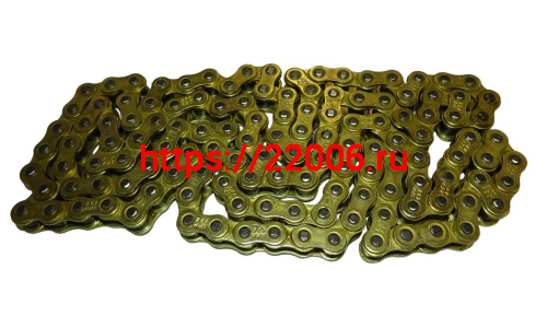 Цепь SFR (428) SFR -130 зв. тюнинг в инд. упак.(коробка), 428-130 L, цвет ЗОЛОТО (Crossfire, Bitrix фото 2