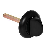 Ручка Fuaro (Фуаро) поворотная BKW6x75.R.HMR54 (HMR6x75) BL-24 черный