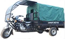 Тент для трицикла AGIAX (1 компл. 5 дуг) без заднего клапана для кузова длиной 2 м, БЕЗ ВЕРЕВКИ