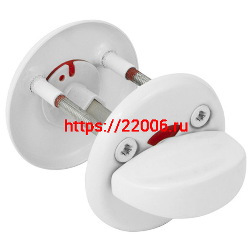 Ручка Fuaro (Фуаро) поворотная WC-001-WH (белый)