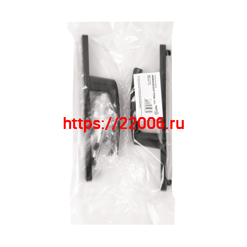 Ручка Punto (Пунто) на планке HANDLE.85.25.67-75 RAL 9005 черный фото 2