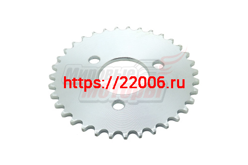 Звезда ведомая 35z Верховина (3 мал.отв гладкая)