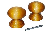 Ручка-кнопка veles (ВЕЛЕС) Клен