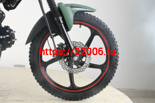 Мопед Alpha SA Max (Тюнинг) (багажник зад,диск.тормоз перед.,обтекат. фары,LED фара) ЧЕРНЫЙ фото 2