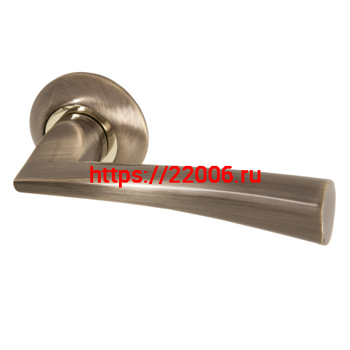 Ручка Armadillo (Армадилло) раздельная R.LD54.Columba (Columba LD80) AB/GP-7 бронза/золото