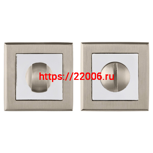 Ручка Punto (Пунто) поворотная BK6.K.QL52 (BK6 QL) SN/CP-3 матовый никель/хром