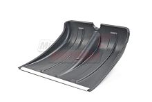 Лопата снегоуборочная 380*365мм "Метель №1" (ал. планка, без черенка)