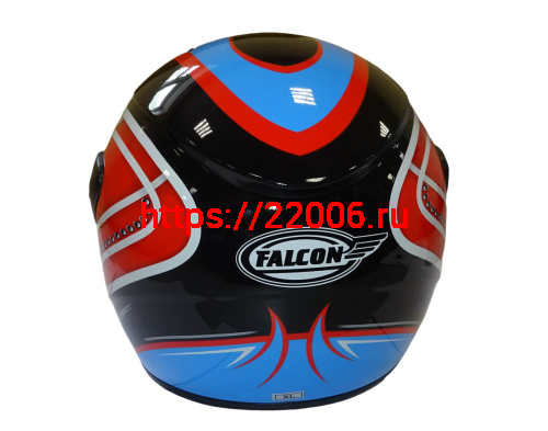 Шлем открытый FALCON XZH207 (Колобок) с забралом, размер M фото 3