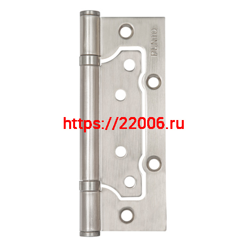 Петля Punto (Пунто) универсальная без врезки IN5200W-HD PN (200-2B/HD 125x2,5) мат. никель
