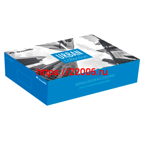 Ручка Armadillo (Армадилло) для раздвижных дверей SH.URB153.010 FSG флор.золото фото 3