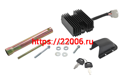 Двигатель LIFAN 22 л.с. KP460E, ЕСС (эл.карб.) с катушкой освещения 12В 18А 216Вт фото 6