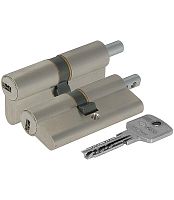 Цилиндровый механизм Cisa (Чиза) под вертушку ASTRAL ОА312-19.12 (80 мм/30+10+40), НИКЕЛЬ