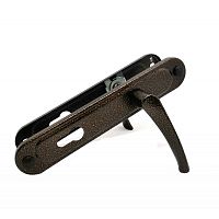 Ручка дверная Absolyute (Абсолют) на планке РФ1-85/07А (медь антик)