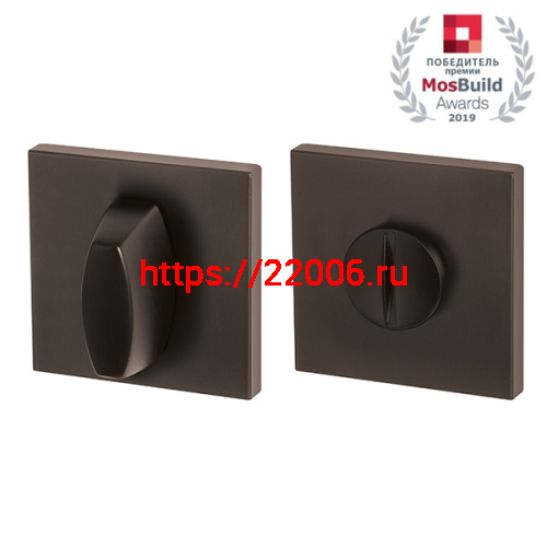 Ручка Armadillo (Армадилло) поворотная BK6.K.USS52 (WC-BOLT BK6 USS) BPVD-77 вороненый никель